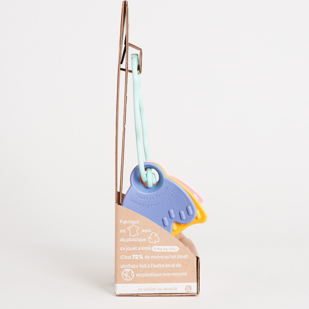 Le Jouet Simple - Hochet Vert à manipuler Made in France 6