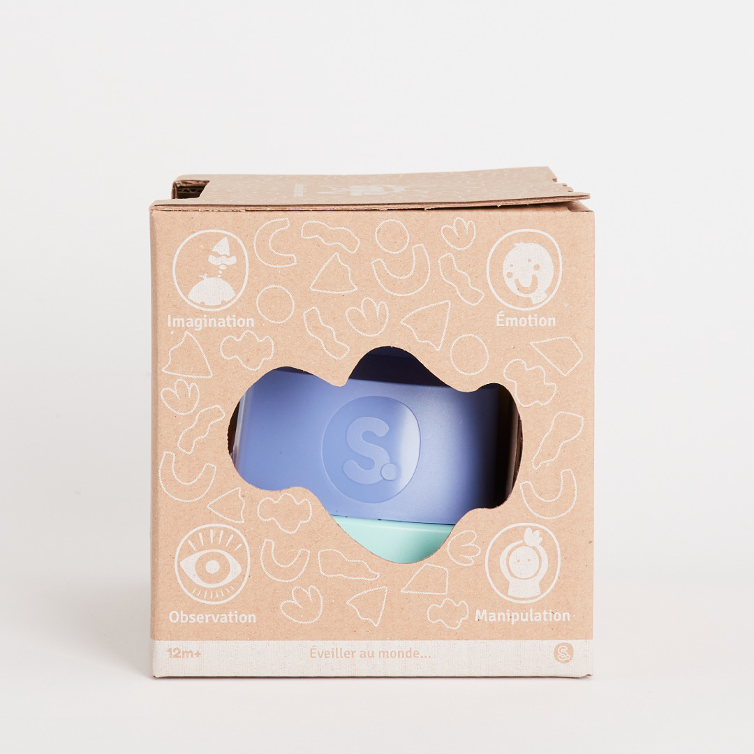 L'explorateur - Train à promener bleu Made in France 5