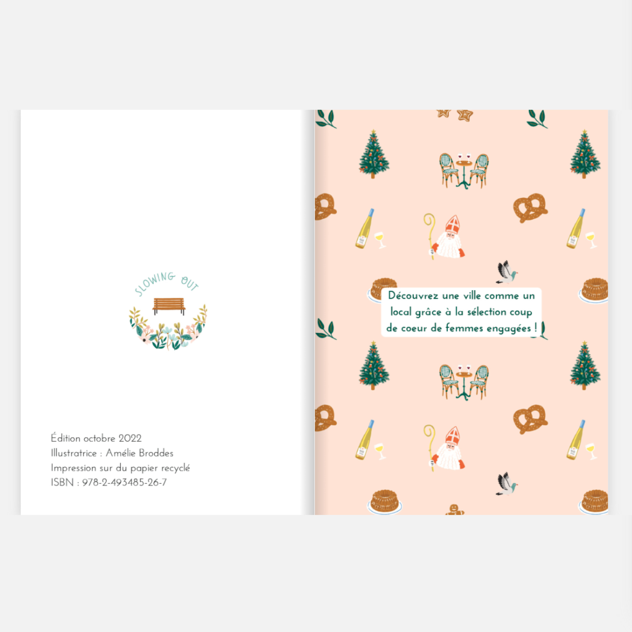 City-guide de Strasbourg illustré et engagé - Format papier A6 3