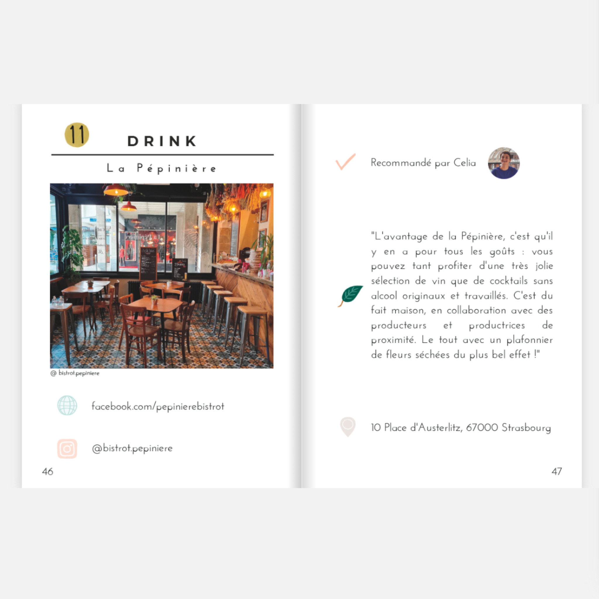 City-guide de Strasbourg illustré et engagé - Format papier A6 6