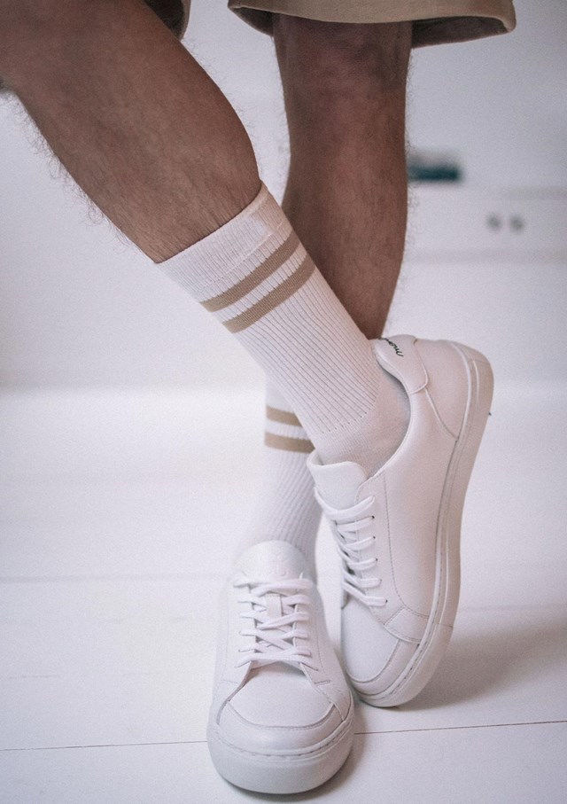 Chaussettes TENNIS - Coton bio - Made in France 2