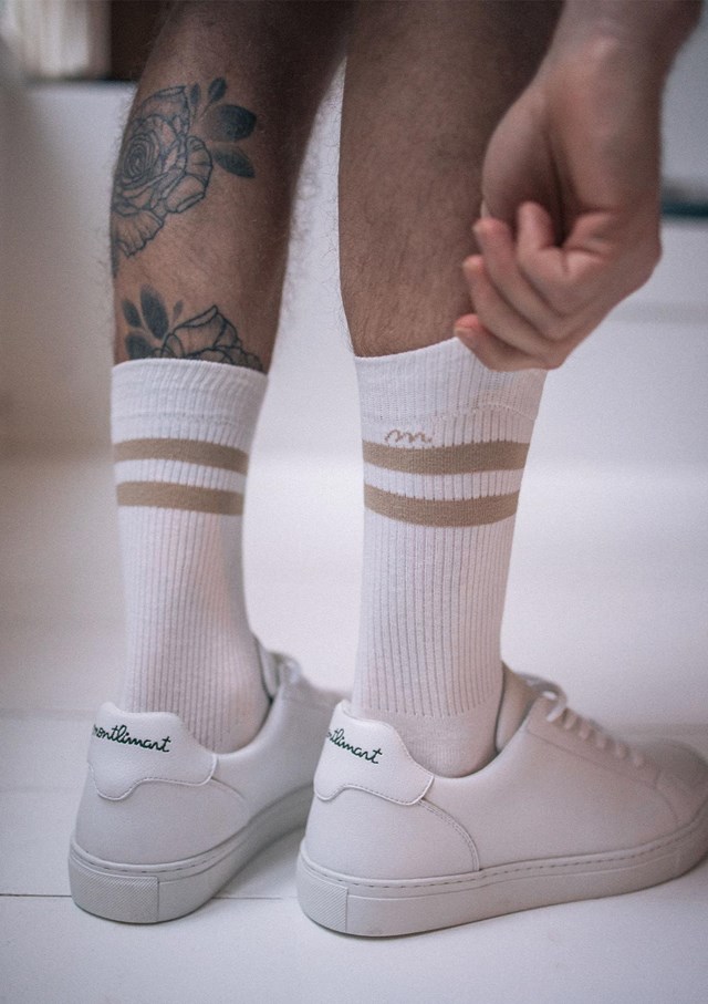 Chaussettes TENNIS - Coton bio - Made in France 3