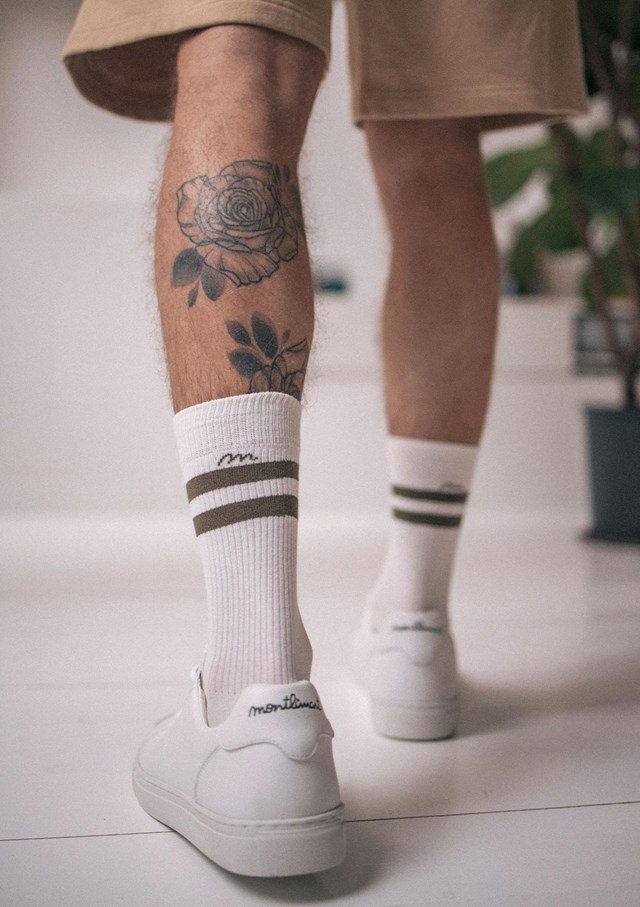 Chaussettes TENNIS - Coton bio - Made in France 5