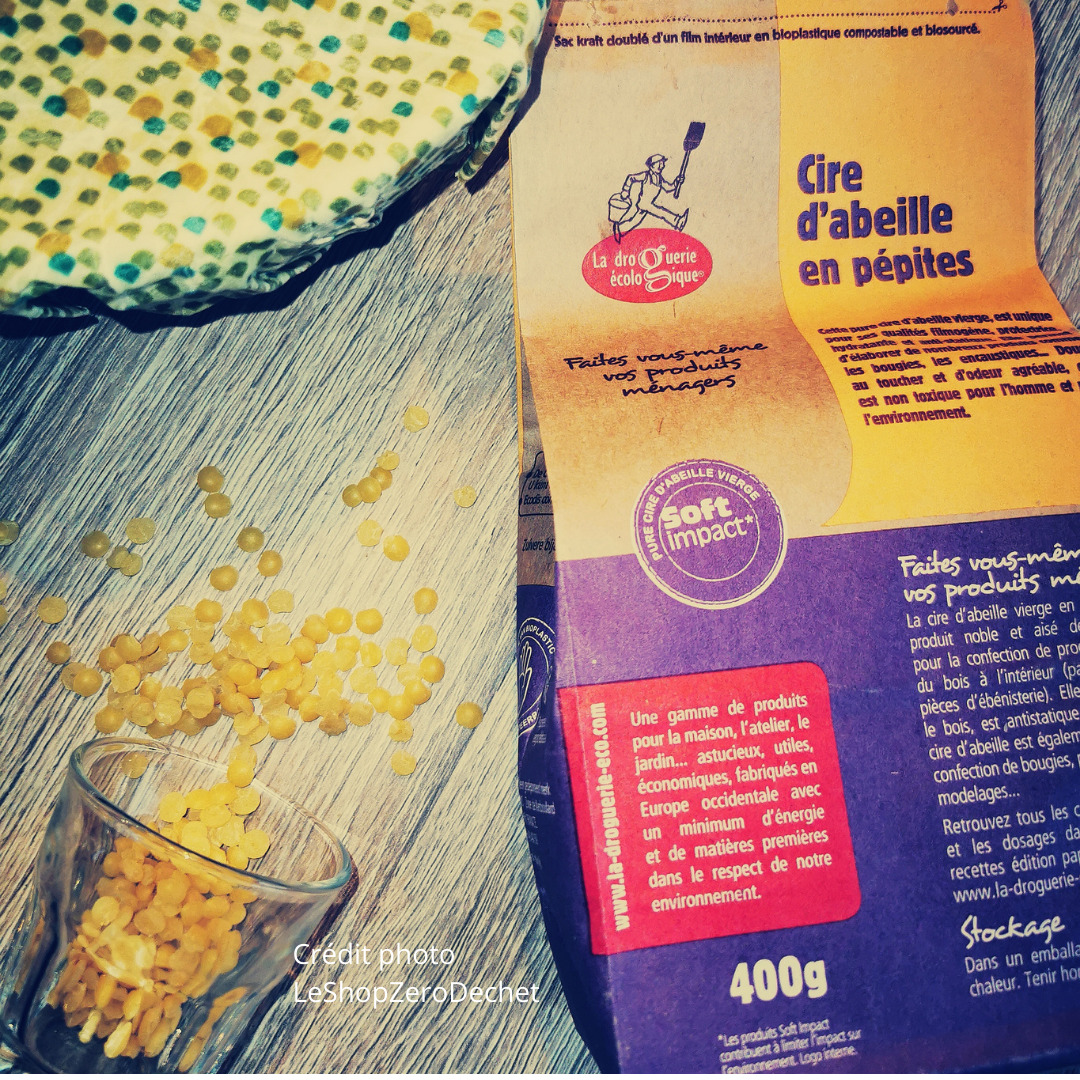 Cire d’abeille en pépites 400 gr - Droguerie Ecologique 2