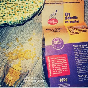 Cire d’abeille en pépites 400 gr - Droguerie Ecologique