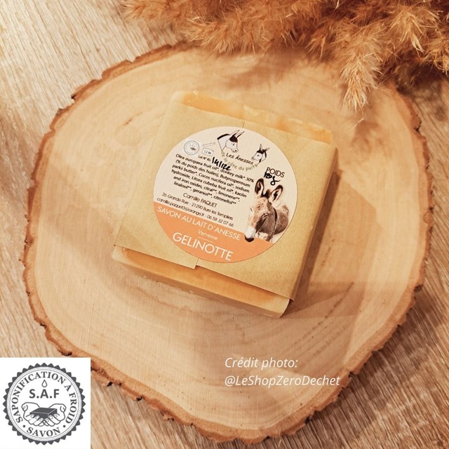 Savon au lait d’ânesse pour peau mixte à grasse 3