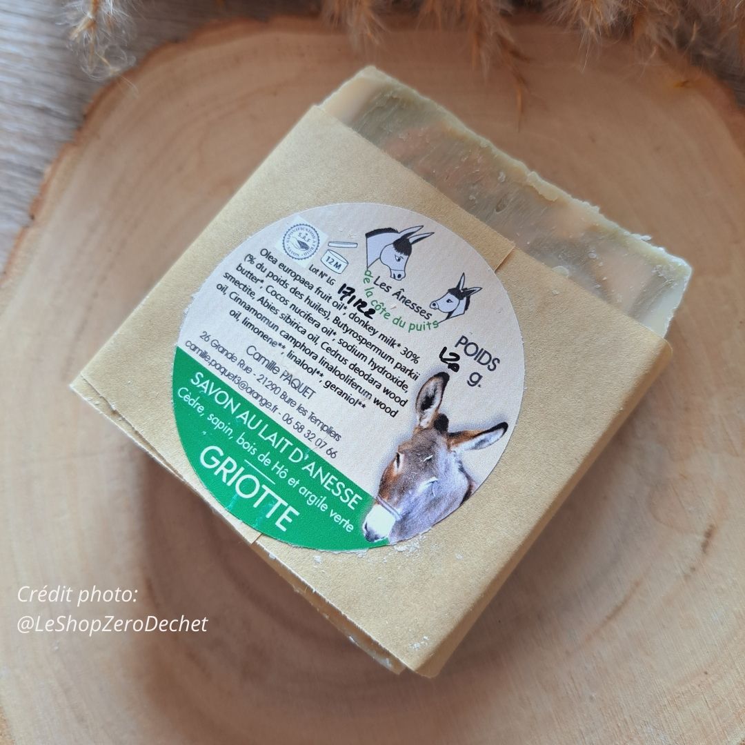 Savon au lait d’ânesse pour peau grasse et acnéique 3