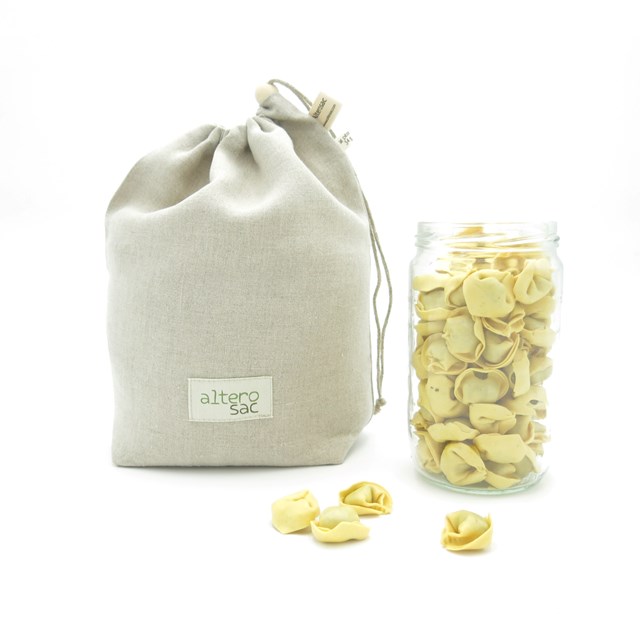 Grand sac à vrac en lin biologique 2