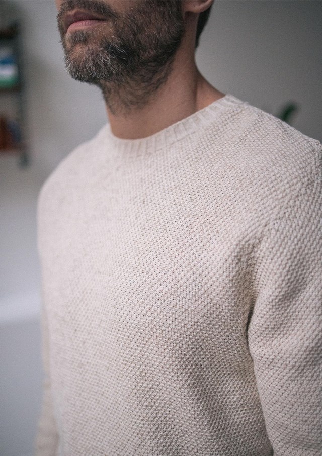 Pull POLLEN - Made in France - Lin - Tricotage 3D 2