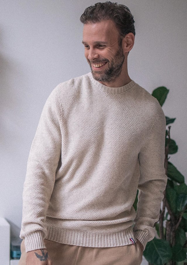 Pull POLLEN - Made in France - Lin - Tricotage 3D 4