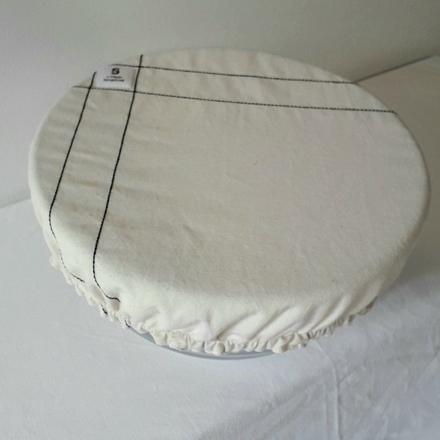 Couvre-plat / Noir brodé 10