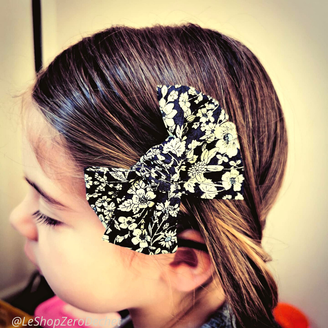 Lot de 3 barrettes noeuds Butterfly fait main 3