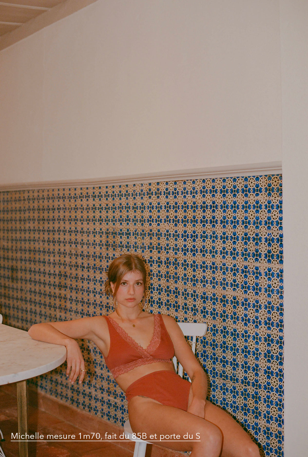 Soutien-gorge de maternité Jim - Terracotta 5