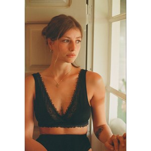 Soutien-gorge de maternité Jim - Noir