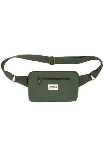 Sac banane HARRY, olive, coton bio