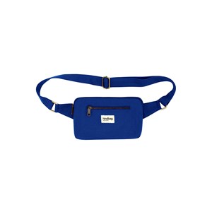 Sac banane HARRY, bleu électrique, coton bio