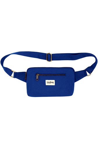 Sac banane HARRY, bleu électrique, coton bio