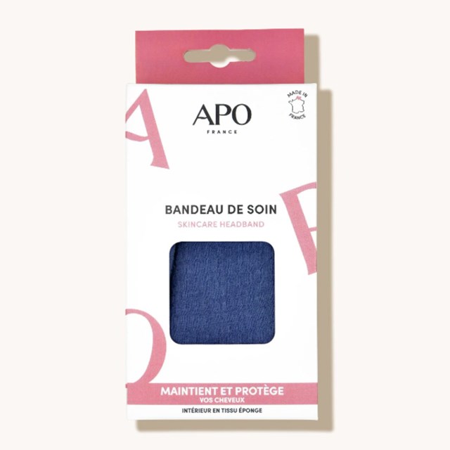 Bandeau de soin routine visage - Edition limitée - Couleur BLeu Nuit 3
