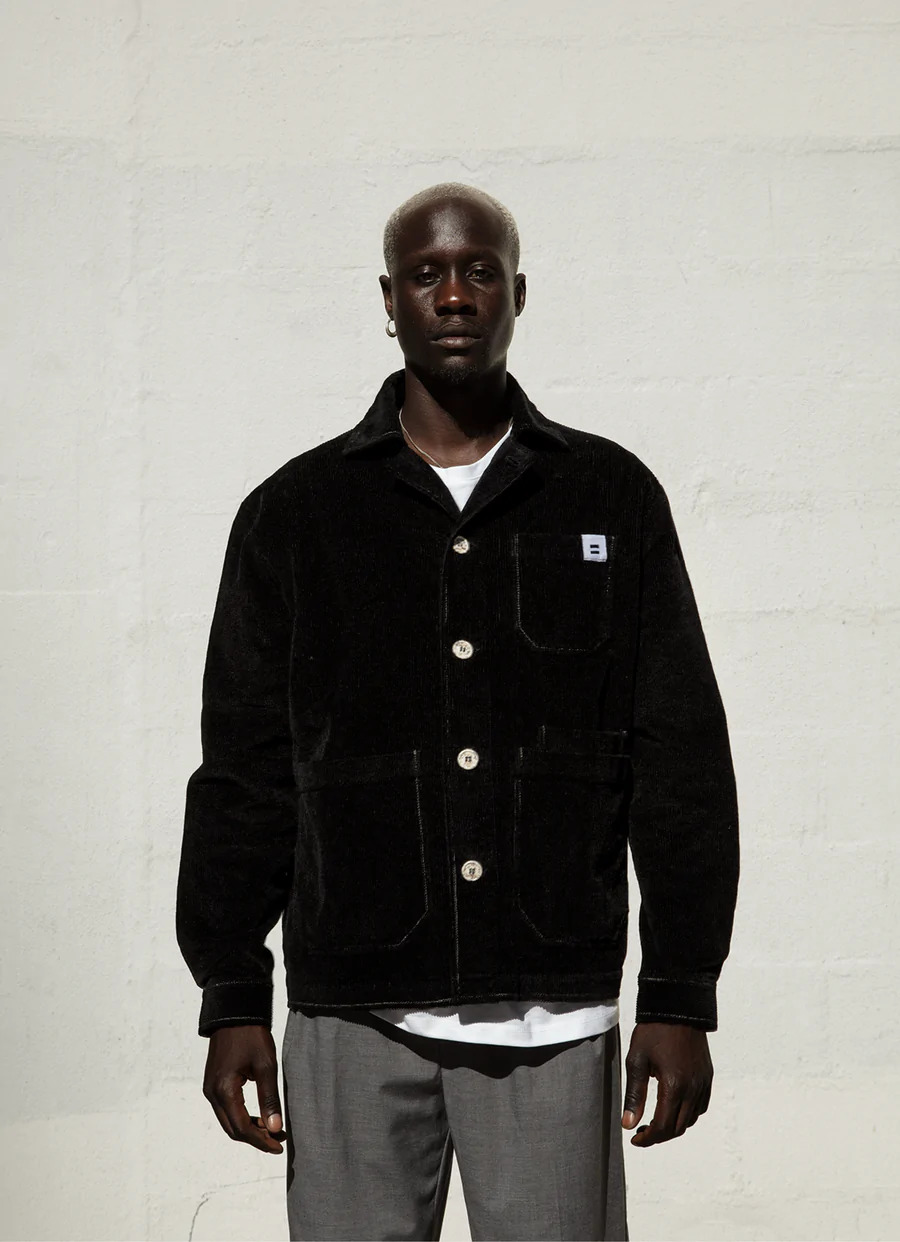 LA VESTE CÔTELÉ - BLACK 3