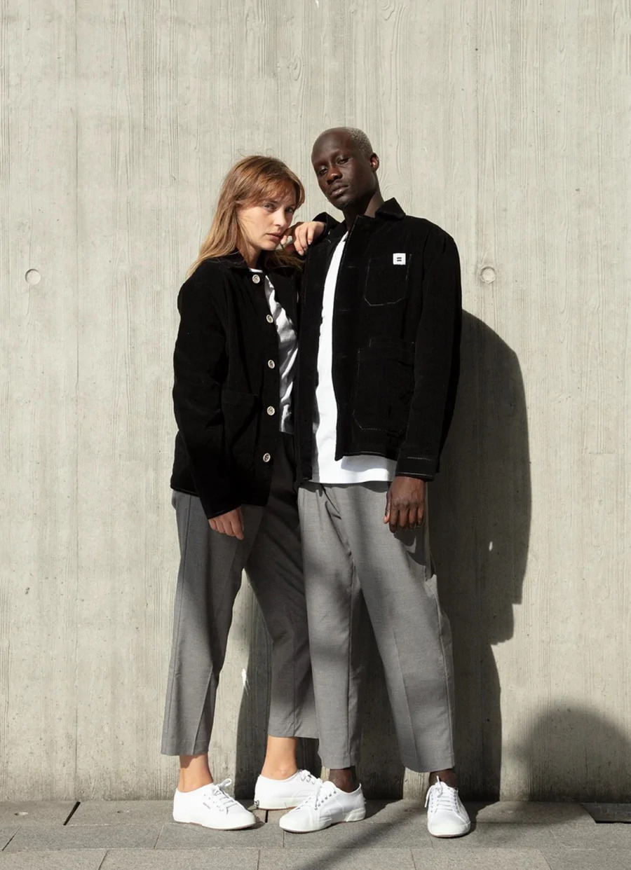 LA VESTE CÔTELÉ - BLACK 2