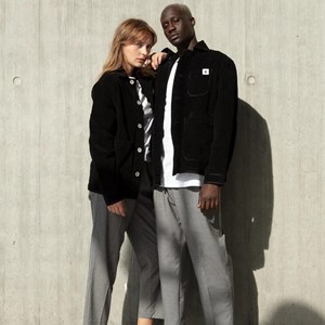 LA VESTE CÔTELÉ - BLACK