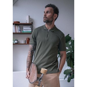 Polo RENAISSANCE - Coton bio - Recyclé - Col zippé