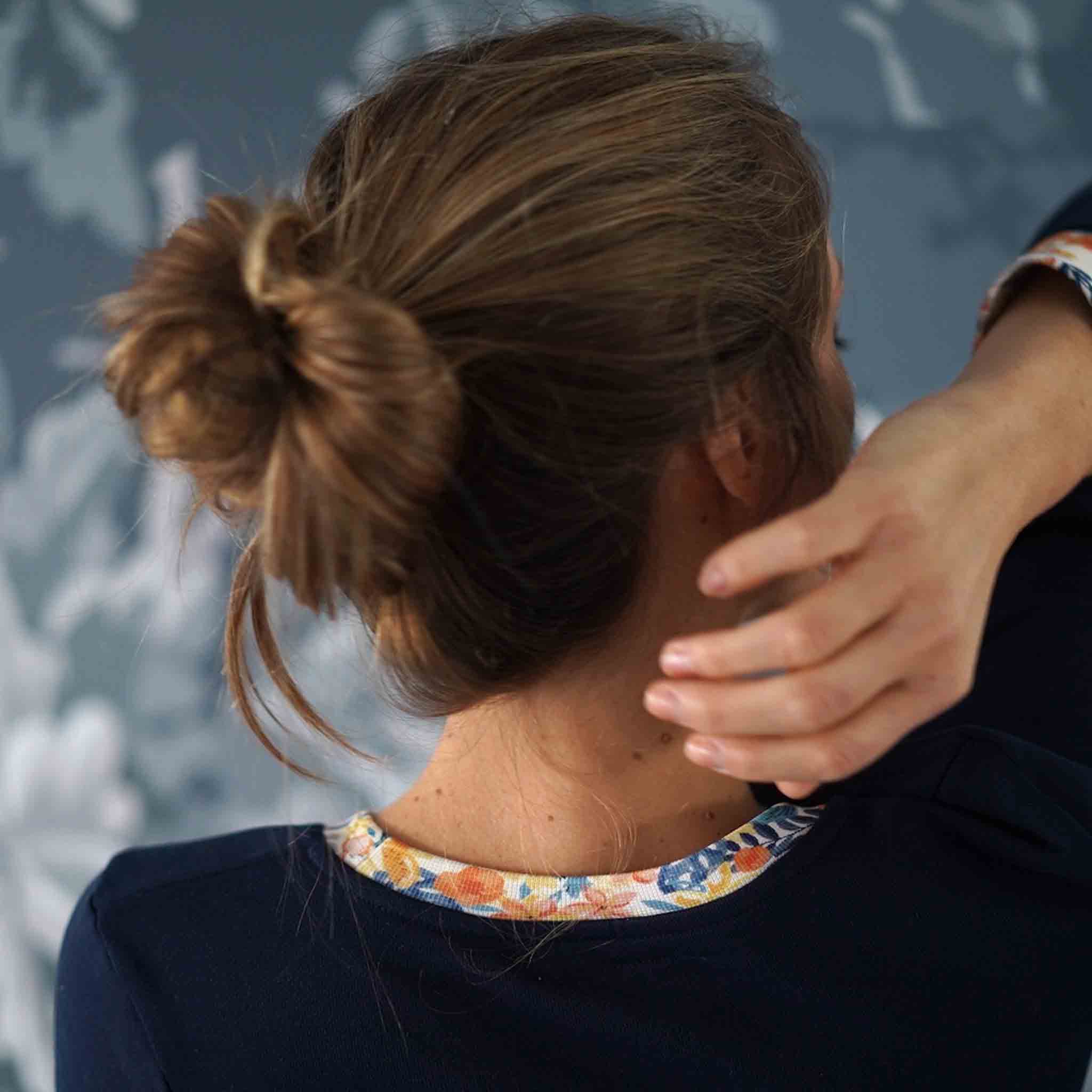 Nêge Paris - Sweatshirt femme Evasion Tropicale 100% coton bio certifié GOTS