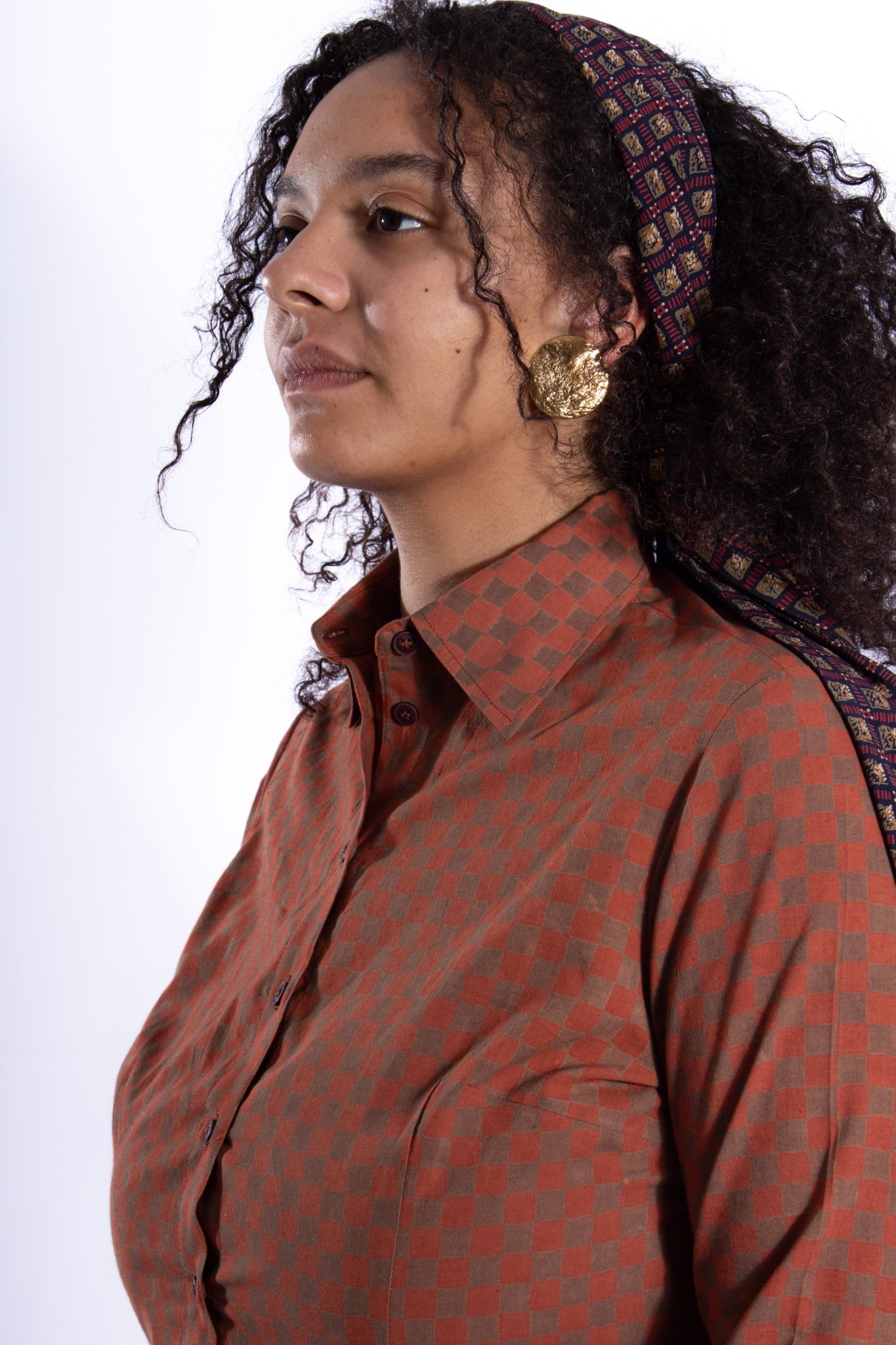 Chemise Bindu - Coton revalorisé - Imprimé Ajrack 4