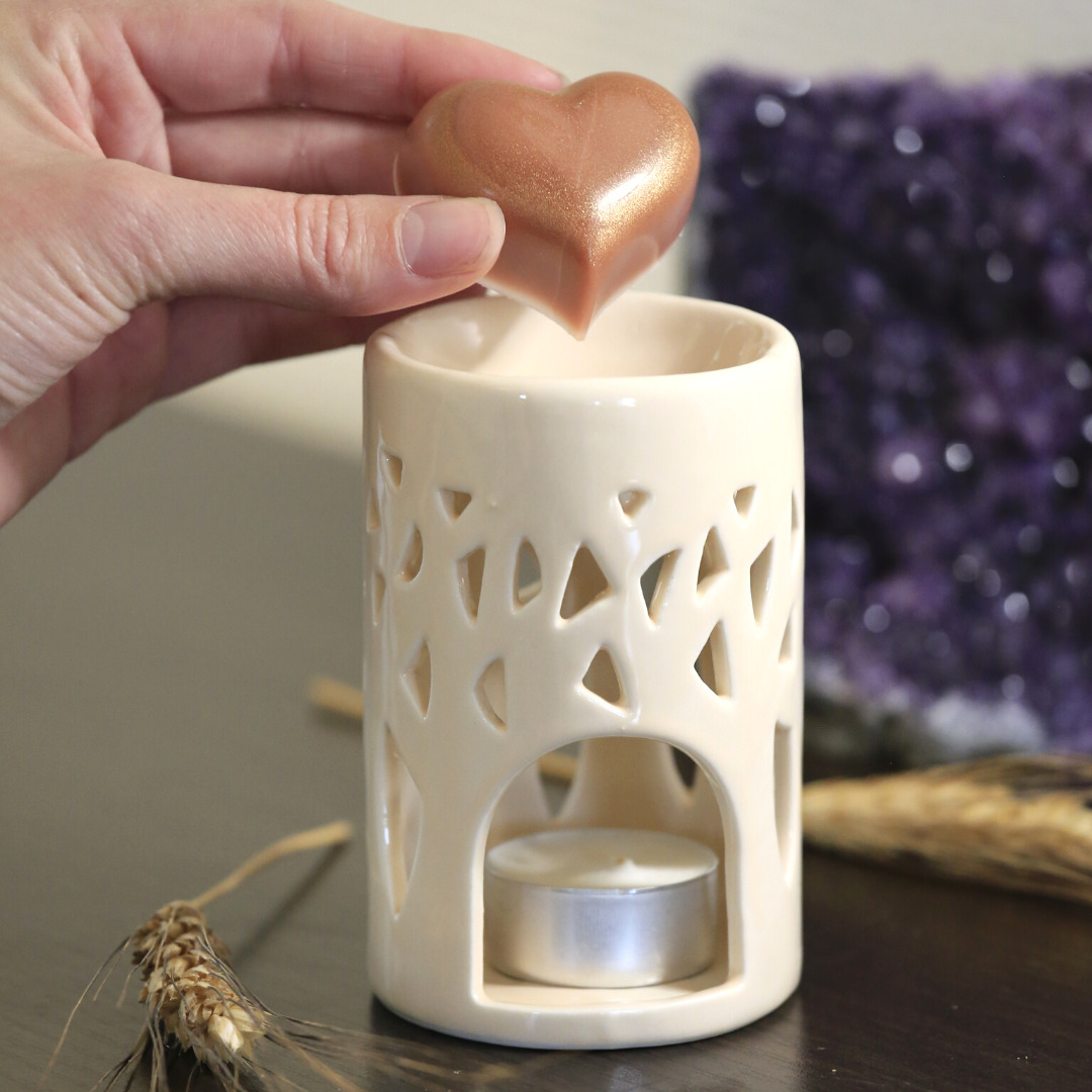 Brûleur Fondants parfumés céramique couleur Nude 3