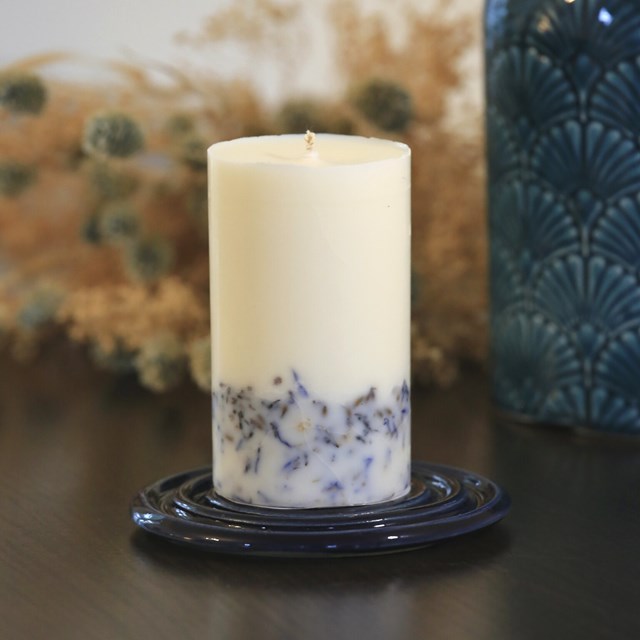 Bougie cylindrique "Envolée Céleste" Edelweiss 5