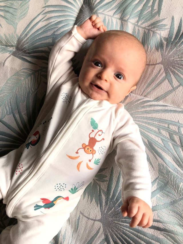 Pyjama pour bébé évolutif et à zip - 100% coton bio - collection Jungle 2