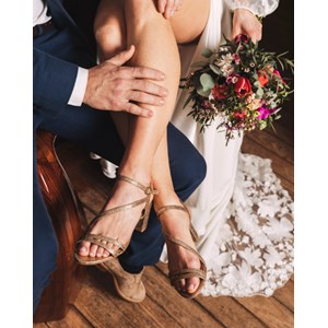 Sandales Joyau - Rose Gold