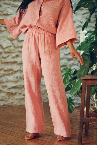 Pantalon Mimosa - Rose Thé