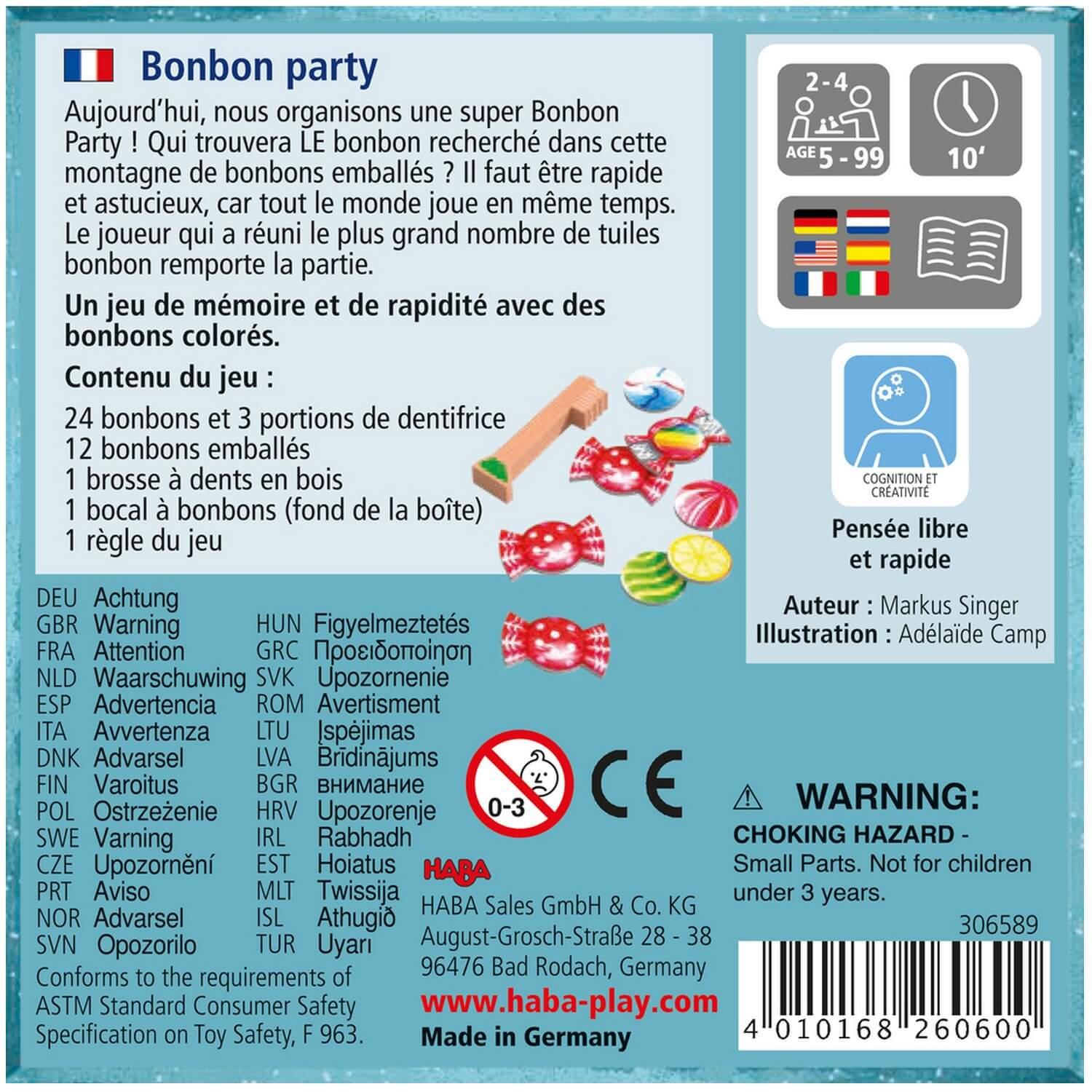 Bonbon Party - Les Petites Boites HABA 4