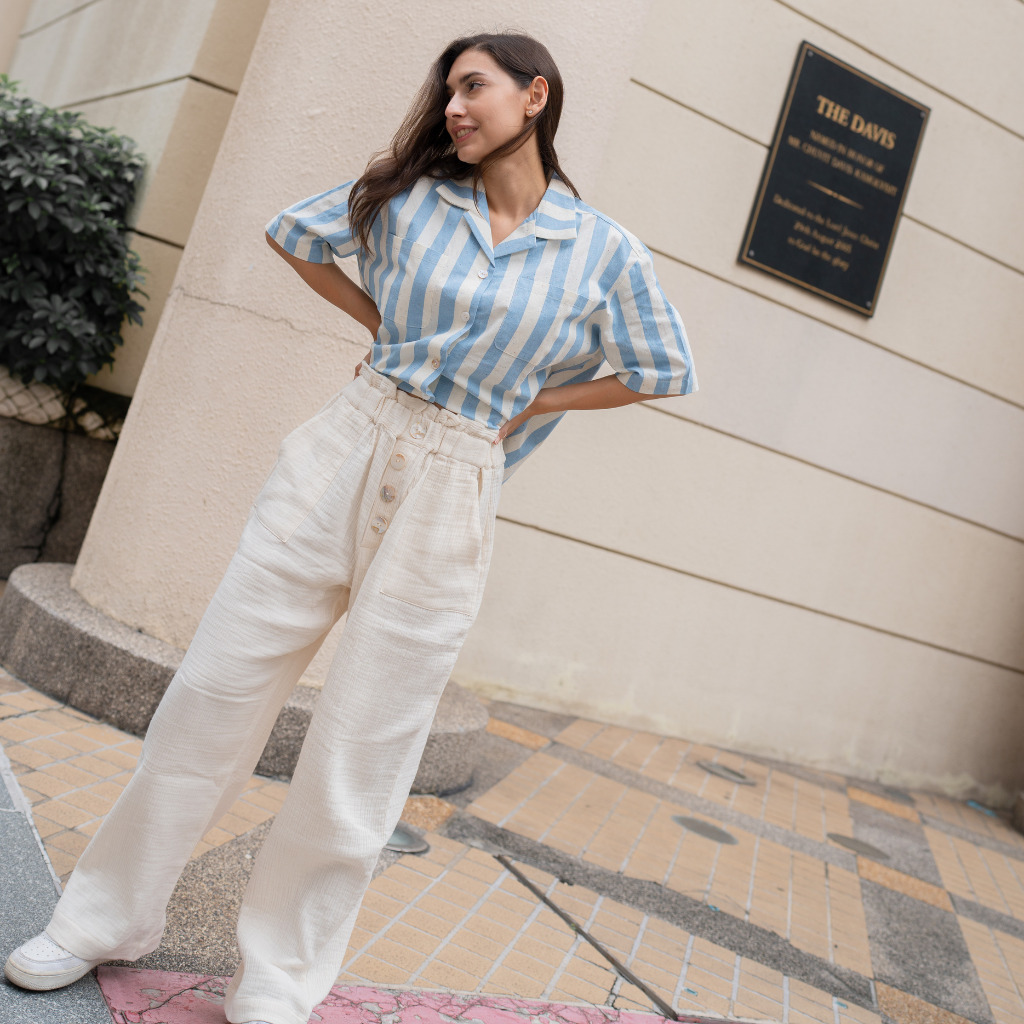 Pantalon Mindy Gaze de coton 2