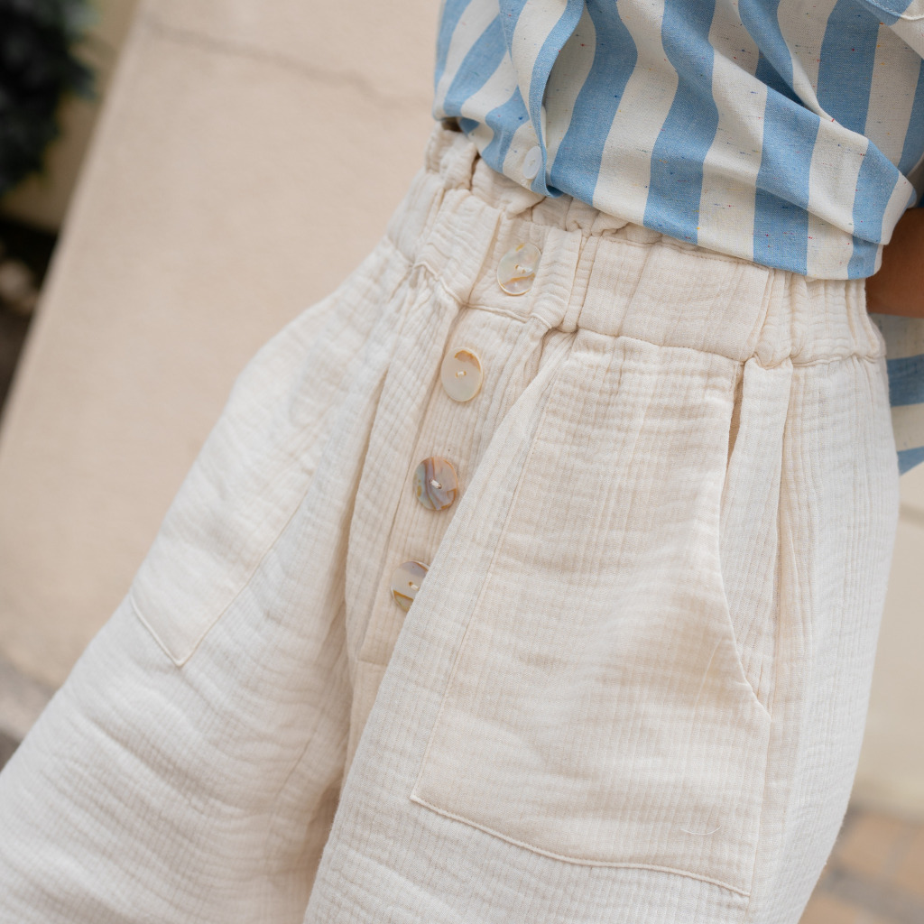 Pantalon Mindy Gaze de coton 4