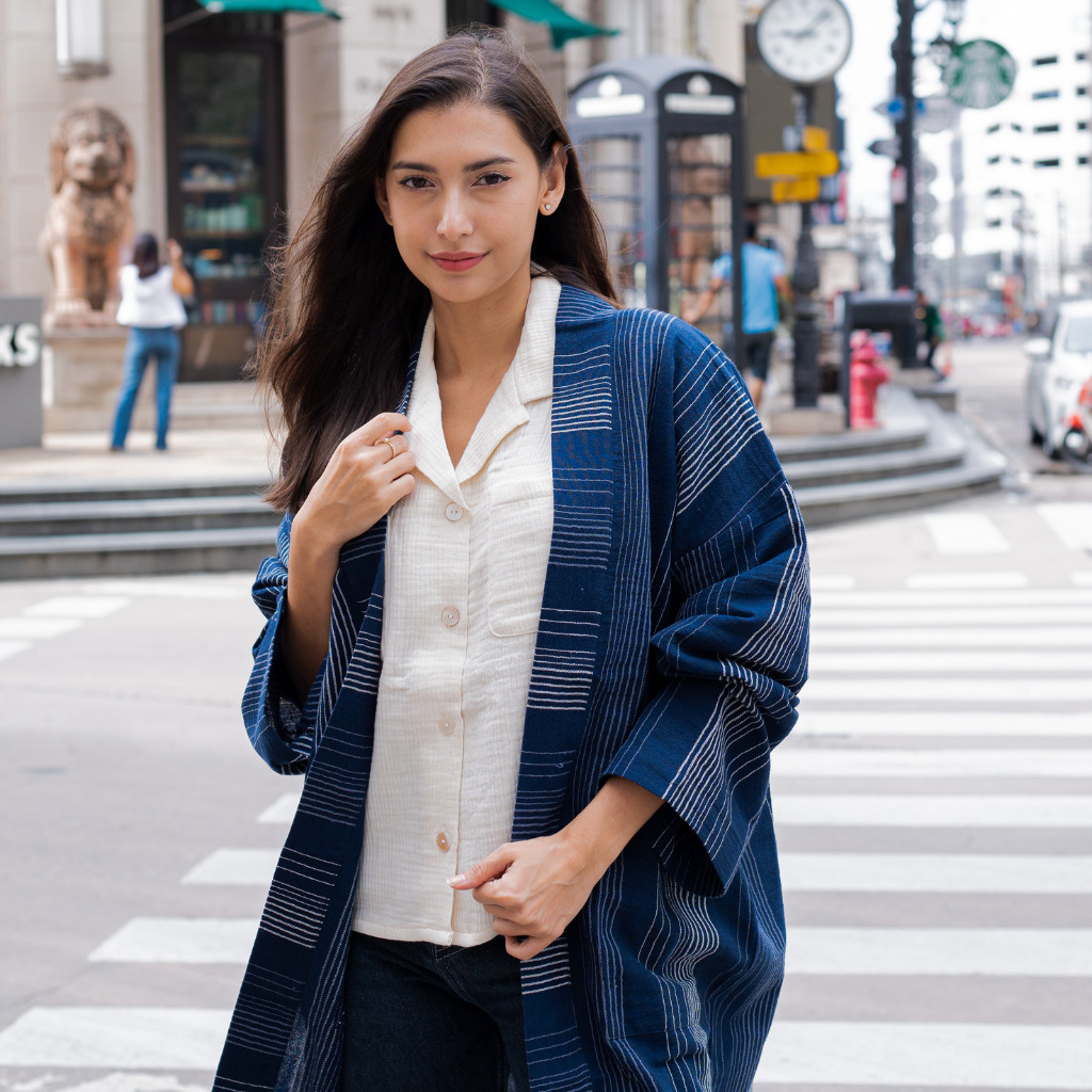 Kimono coton fait main 2