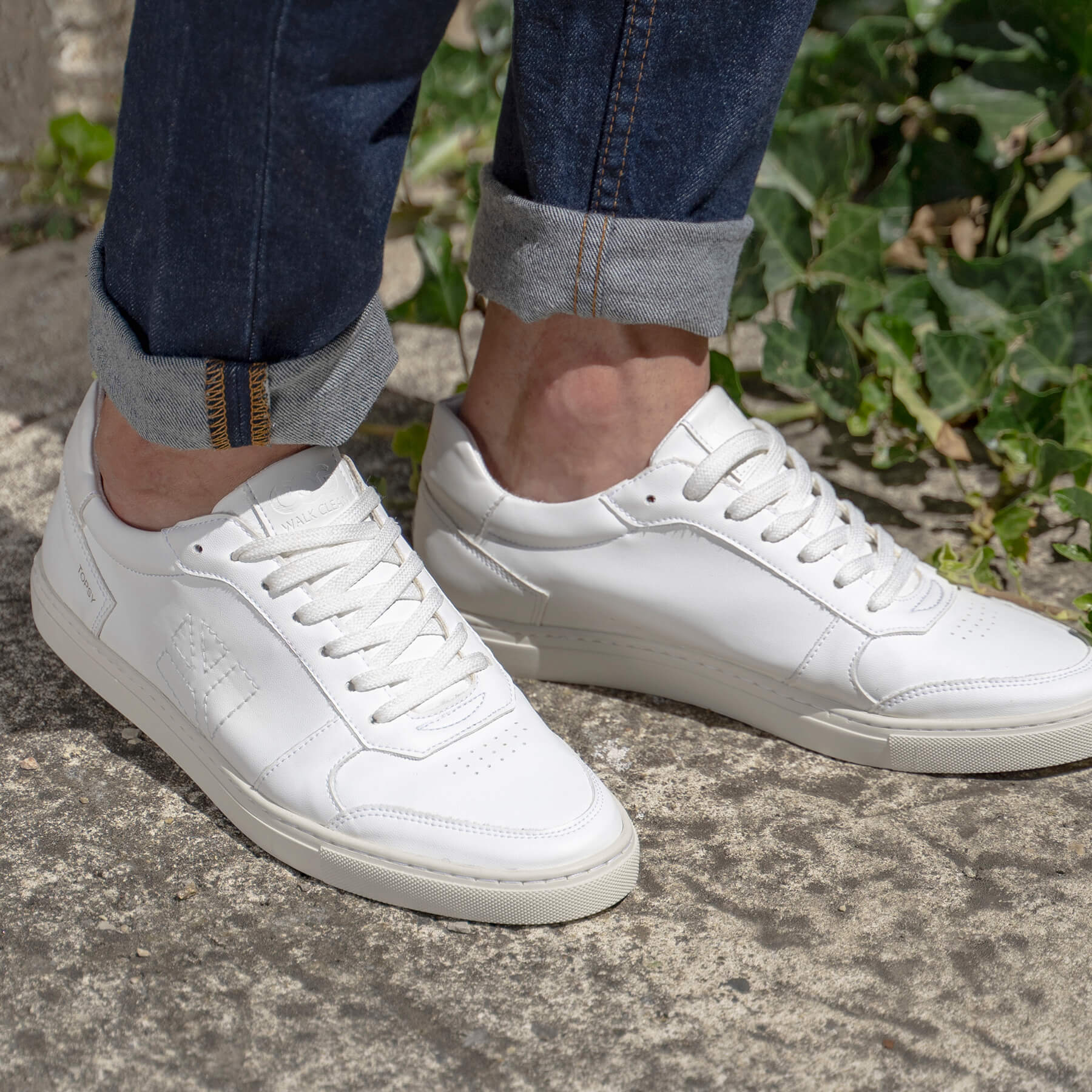 Sneaker vegan blanc TOPSY de COG