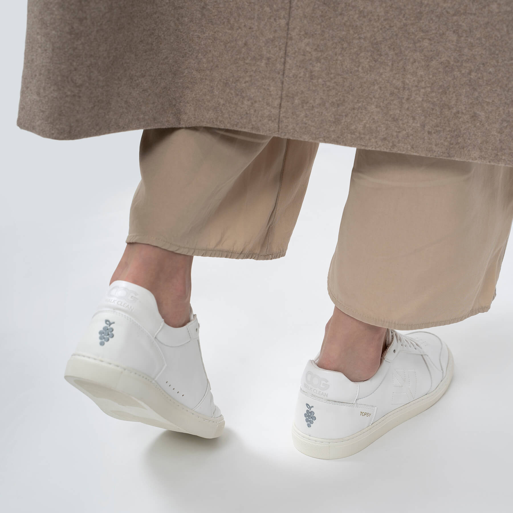 Sneaker vegan blanc TOPSY de COG