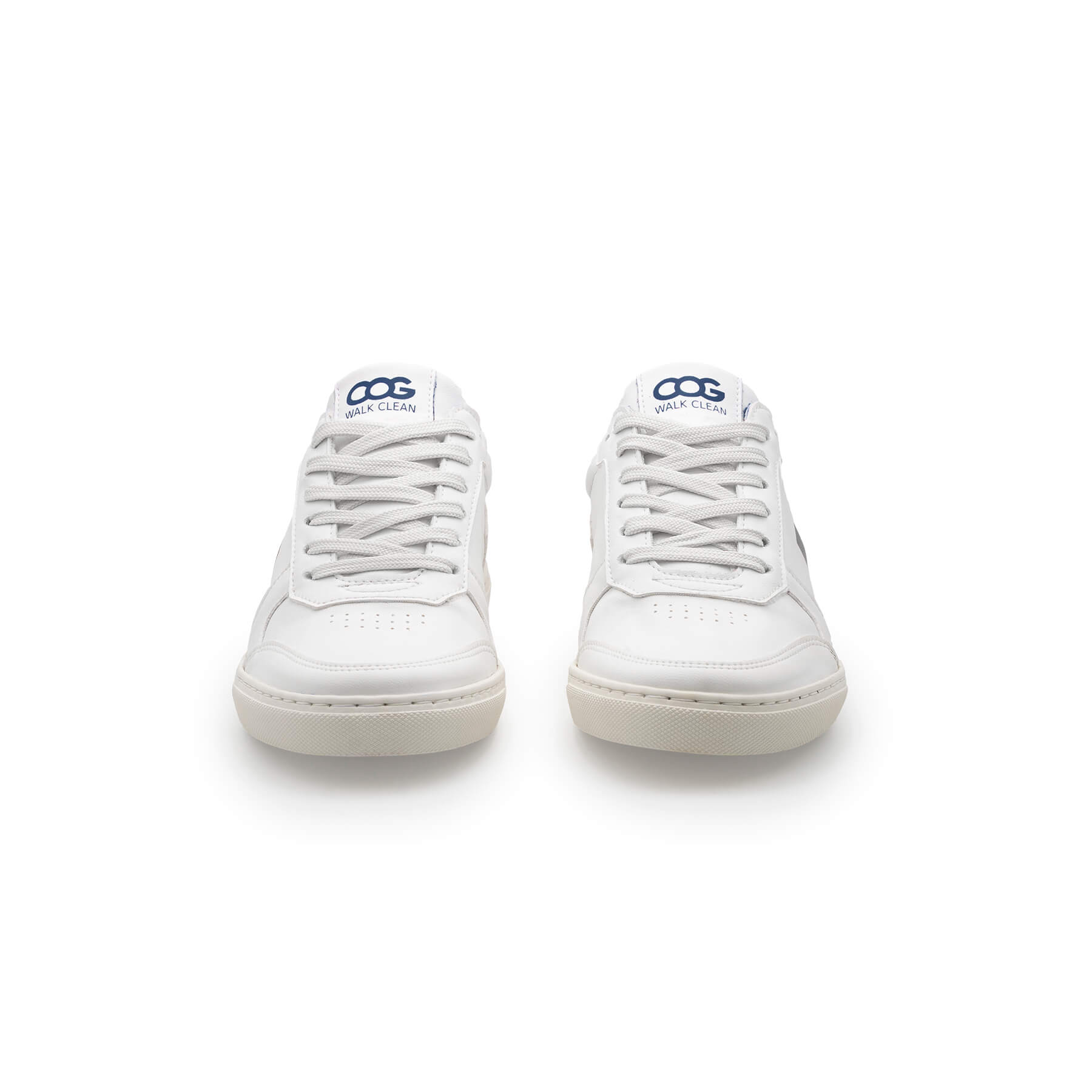 Sneaker vegan blanc et bleu TOPSY de COG