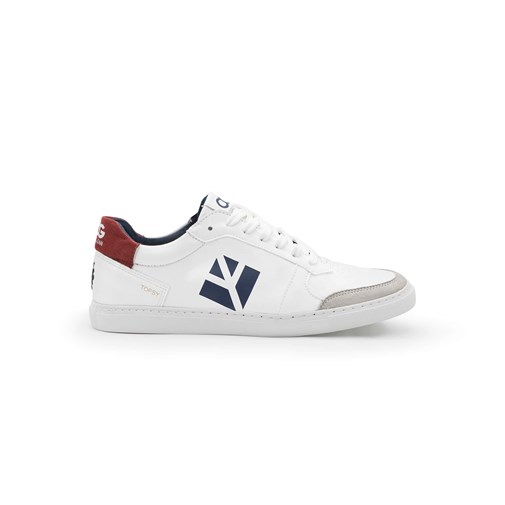 Sneaker vegan végétale Bleu / Blanc / Rouge TOPSY Femme