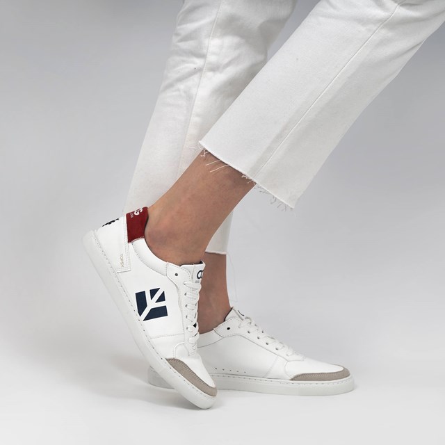 Sneaker vegan et bleu blanc rouge TOPSY de COG