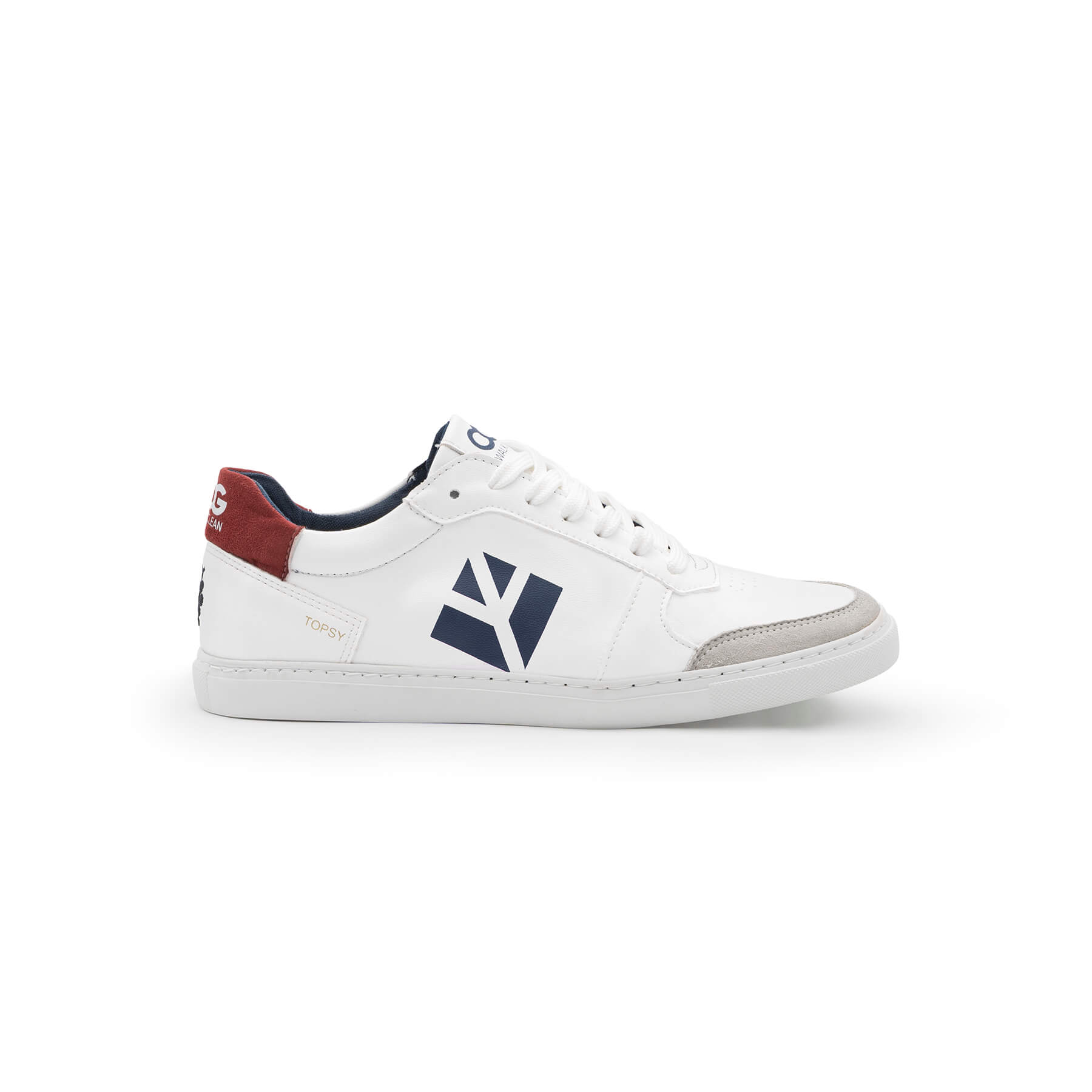 Sneaker vegan et bleu blanc rouge TOPSY de COG