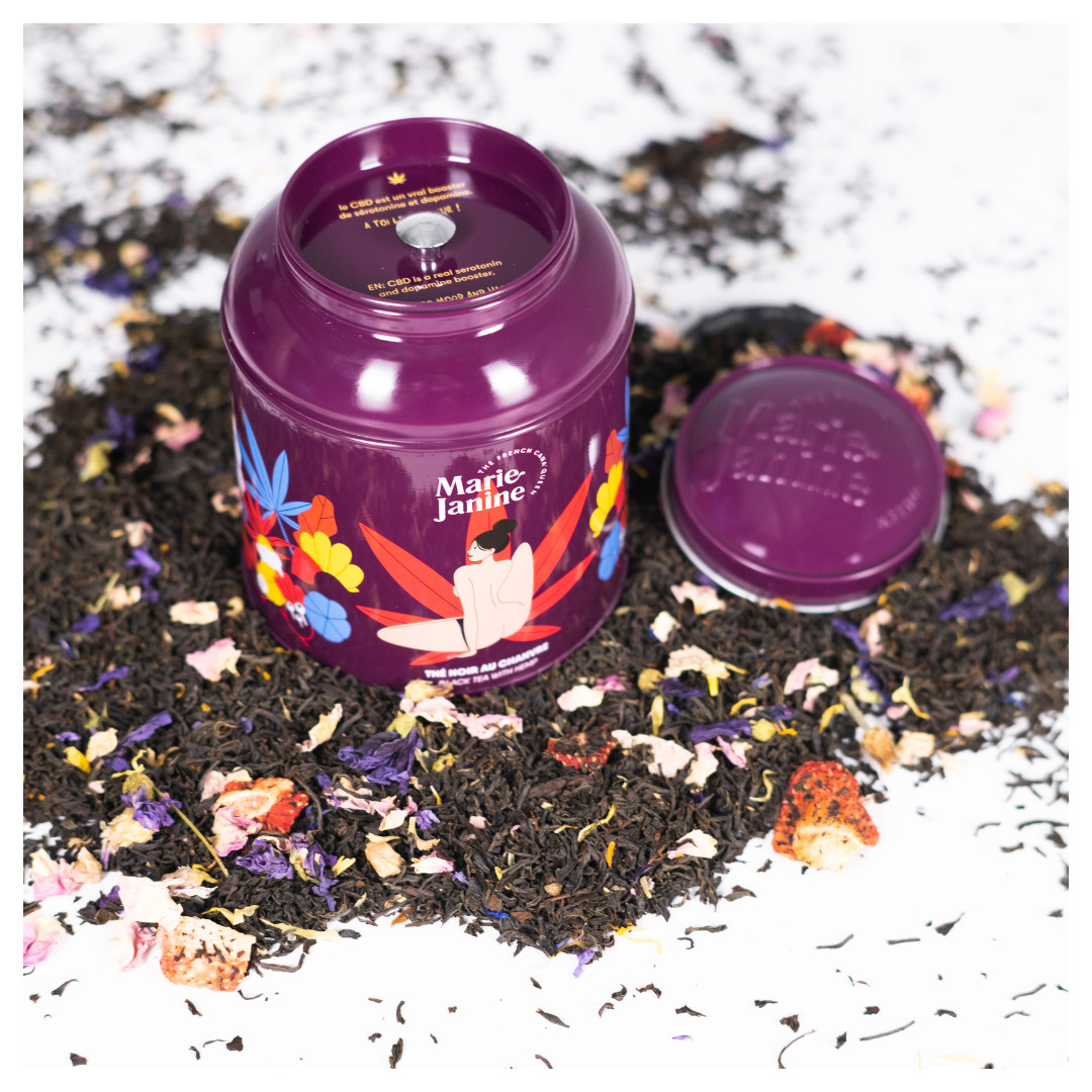 Thé noir BIO au CBD_100 gr 2