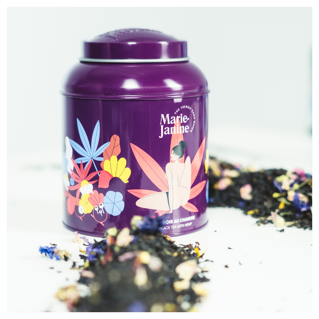 Thé noir BIO au CBD_100 gr 3