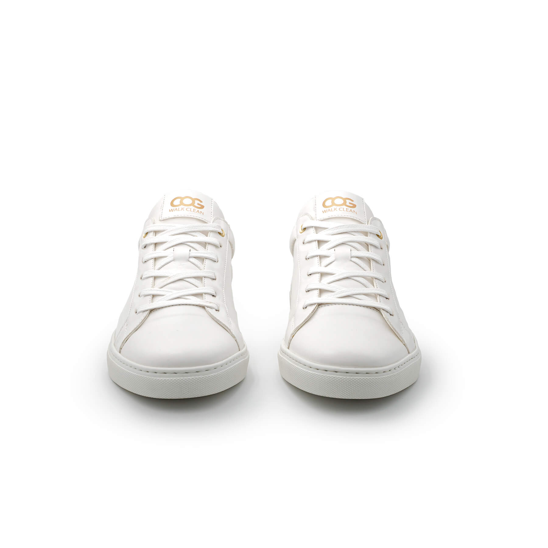 Sneaker vegan Blanc / Doré Winton Femme 4