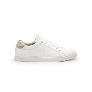 Sneaker vegan Blanc / Doré Winton Femme