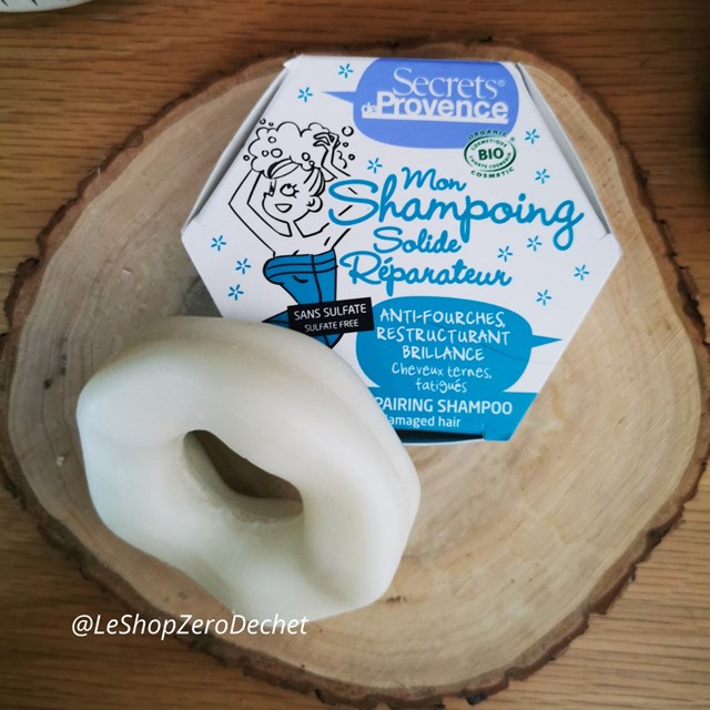 Shampoing solide bio - réparateur et brillance 2