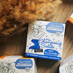 Shampoing solide anti-pelliculaire - Secrets de Provence