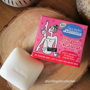 Savon de rasage zéro déchet pour femme